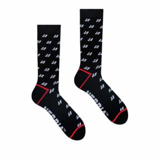 Ponožky NEBBIA N-pattern Black