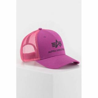 Šiltovka ALPHA INDUSTRIES Basic magenta