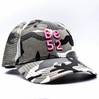 Šiltovka BE52 Camo Black/Pink