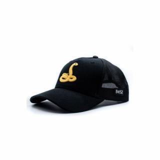 Šiltovka BE52 Snake Cap Premium black/yellow