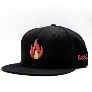 Šiltovka BE52 Snapback Flame Black
