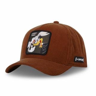 Šiltovka CAPSLAB Looney Tunes Daffy vs. Bugs brown