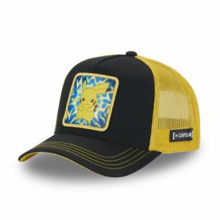 Šiltovka CAPSLAB Pokemon Pikachu black