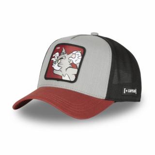 Šiltovka CAPSLAB Tom and Jerry T grey/red