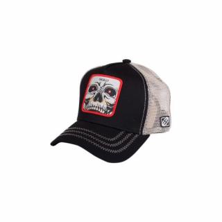 Šiltovka FREEGUN Skull Trucker black