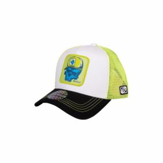 Šiltovka FREEGUN Skull Trucker white