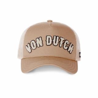 Šiltovka VON DUTCH Buckl Mesh beige