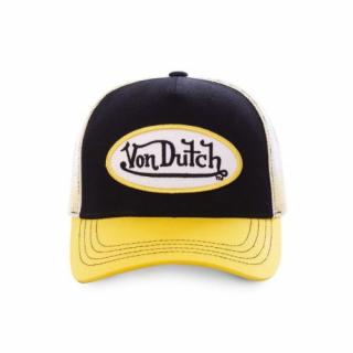 Šiltovka VON DUTCH Color Mesh black/yellow
