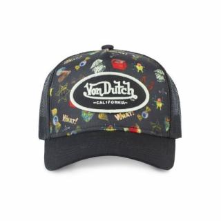 Šiltovka VON DUTCH Graphic Color black