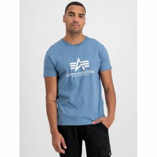 Tričko ALPHA INDUSTRIES Basic blue