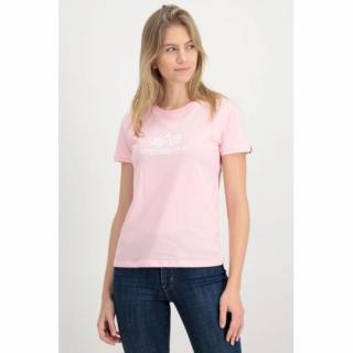 Tričko ALPHA INDUSTRIES Basic pink