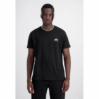 Tričko ALPHA INDUSTRIES Basic Small Logo black