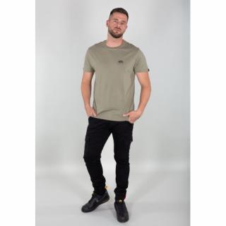 Tričko ALPHA INDUSTRIES Basic Small Logo khaki