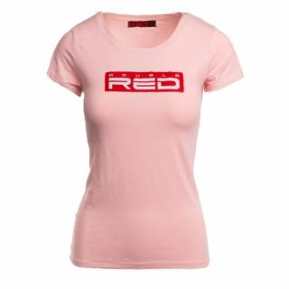 Tričko DOUBLE RED Basic Tropical Pink