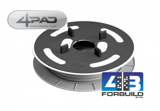 4PAD JUNIOR  J3 - terč pod dlažbu nastaviteľný a samonivelačný ( 24 - 30mm )
