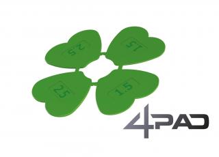 4PAD LUCKY - gumená spádová podložka ( sklon 0,8% )