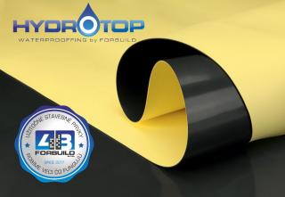 HYDROTOP REFLEX 20 - Hydroizolačná zemná mPVC fólia hr. 2,00 mm
