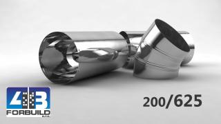 Tubus svetlovodu LIGHTWAY priemer 200mm, dĺžka 625mm (Tubus svetlovodu LIGHTWAY priemer 200mm, dĺžka 625mm)