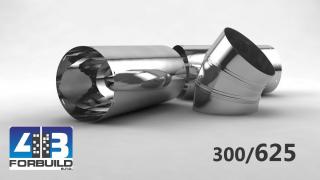 Tubus svetlovodu LIGHTWAY priemer 300mm, dĺžka 625mm (Tubus svetlovodu LIGHTWAY priemer 300mm, dĺžka 625mm)
