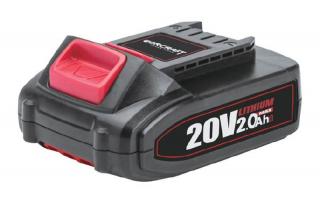 Akumulátor CLB-20V-2.0, 2000 mAh, séria S20Li | Worcraft