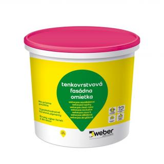 Fasádna omietka weberpas nova S | Weber