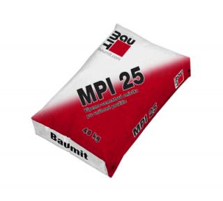 Omietka vápennocementová strojová MPI 25 | 0.6 mm | Baumit