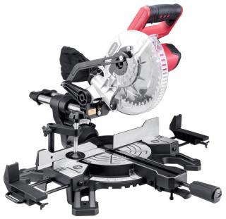 Píla CMS-S20Li, 185 mm, pokosová s posuvom a laserom | Worcraft