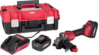 Set Worcraft XCUBE003 ShareSYS Toolbox, uhlová brúska CAG-S20LiBS 125 mm, 2x 4.0 Ah akumulátor, 1x nabíjačka | Worcraft