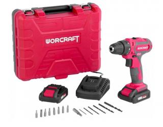 Skrutkovač Worcraft CD-16Li, 16V, 2x Li-ion 1.5Ah, kufrík | Worcraft