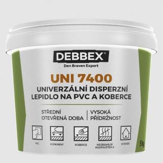 Univerzálne disperzné lepidlo na PVC a koberce UNI 7400 | Den Braven