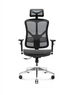 Diablo Chairs - Ergonomické kreslo Diablo V-Basic: čierne