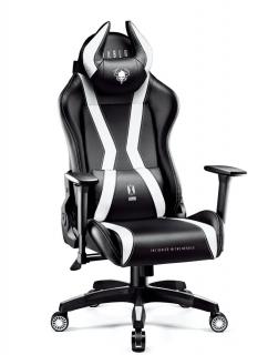 Diablo Chairs - Herné kreslo Diablo X-Horn 2.0 Normal: čierno-biele