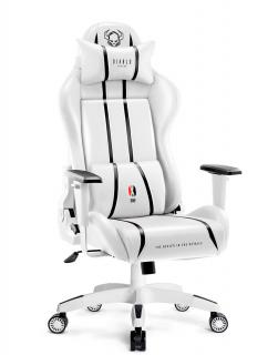 Diablo Chairs - Herné kreslo Diablo X-One 2.0 Normal: bielo-čierny