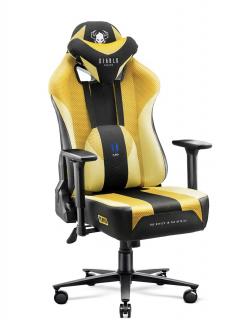 Diablo Chairs - Herné kreslo Diablo X-Player 2.0 Normal: Dark Sunflower