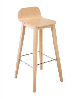 Grospol - Barová stolička Malmo Wood 4HW