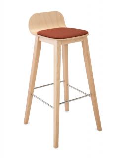 Grospol - Barová stolička Malmo Wood Plus 4HW
