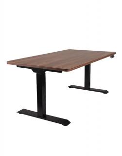 Grospol - Nastaviteľný písací stôl Alto 101 Black 120 cm
