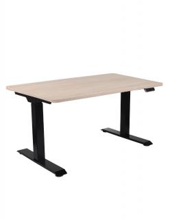 Grospol  - Nastaviteľný písací stôl Alto 101 Black 160 cm
