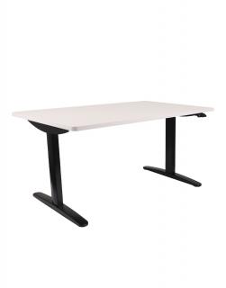 Grospol - Nastaviteľný písací stôl Alto 102 Black 160 cm