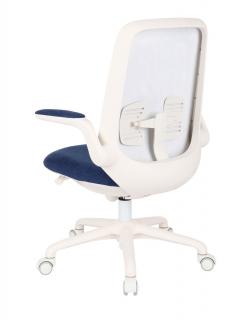 Kancelárske kreslo Easy White tmavo modré