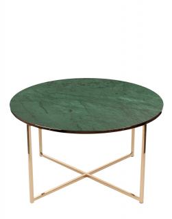 Konferenčný stolík Alisma green / golden