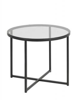 Konferenčný stolík Cross Lamp 55 cm- dymový (80075)