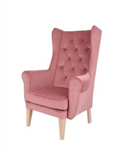 Kreslo Ušiak Chesterfield