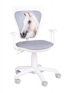 Stolička Ministyle White- Koník