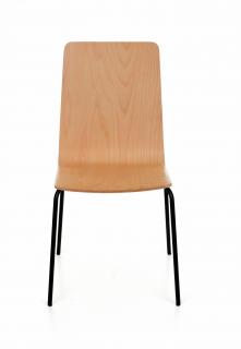 Stolička Skin Steel wood