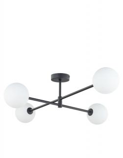 TK-Lighting -  Stropná lampa Sarius Black 4