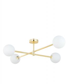 TK-Lighting - Stropná lampa Sarius Gold 4