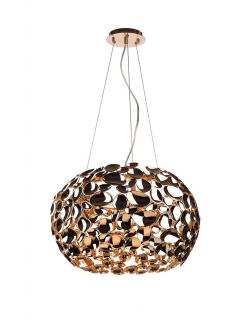 Závesná lampa Carera Gold