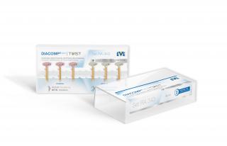 EVE DIACOMP PLUS RA - leštiace gumičky na kompozit Twist Set RA 343 11 mm