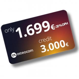 Zľavový voucher Osteocom - Expert 1 699€